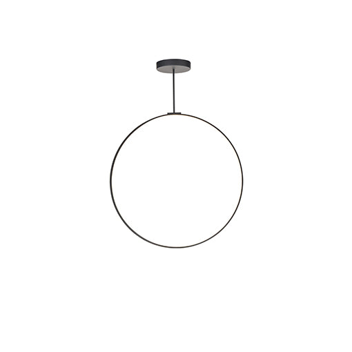 Kuzco Lighting Cirque PD82536-BK LED Pendant, Black Finish - LightingWellCo