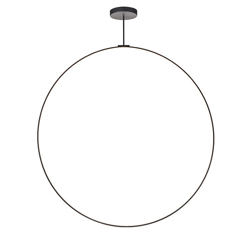 Kuzco Lighting Cirque PD82572-BK LED Pendant, Black Finish - LightingWellCo