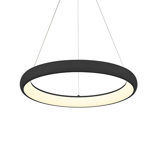 Kuzco Lighting Cortana PD82724-BK LED Pendant, Black Finish - LightingWellCo