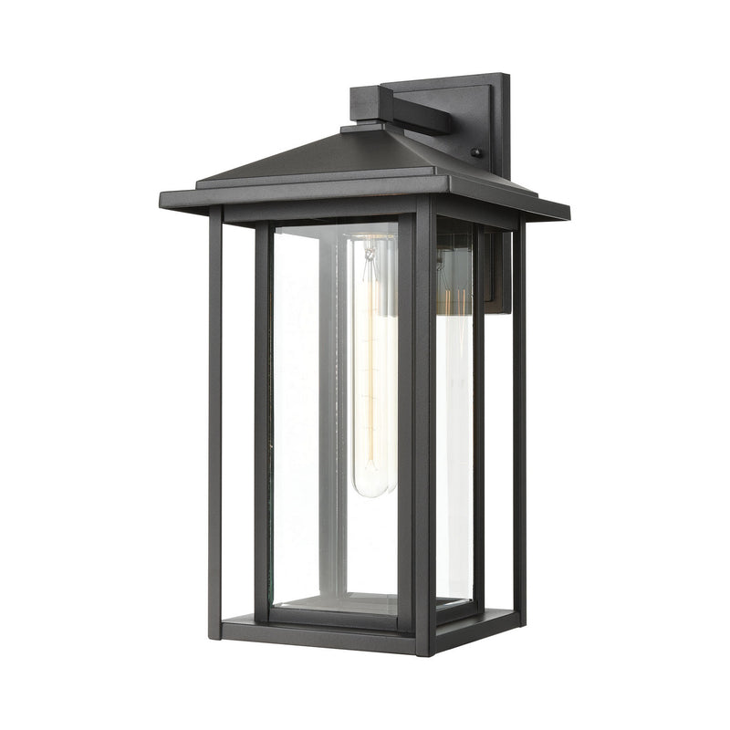 ELK Home 87134/1 One Light Wall Sconce, Matte Black Finish-LightingWellCo