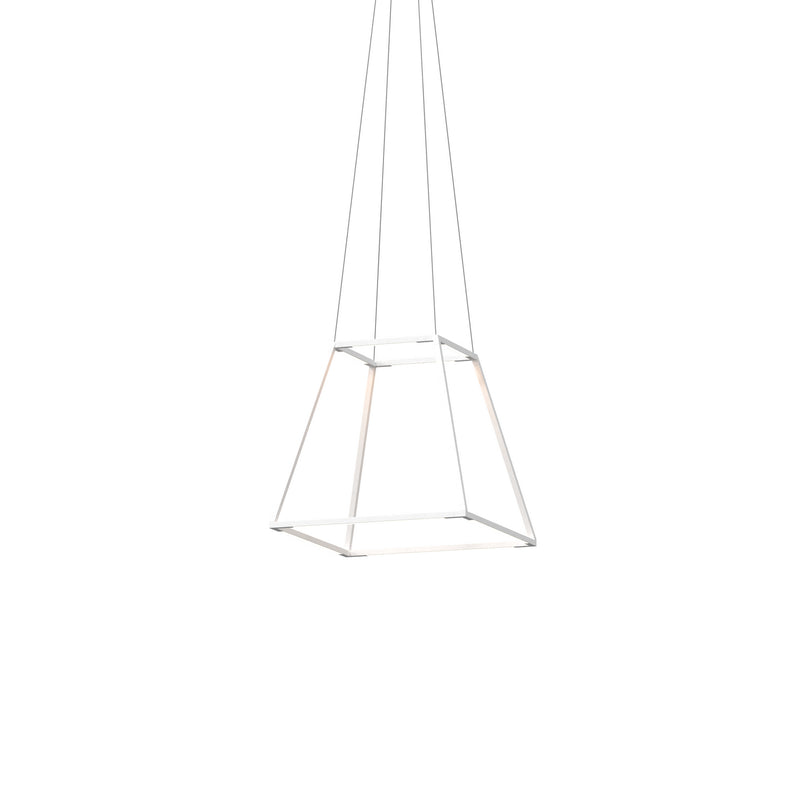 Koncept ZBP-16-RS-SW-MWT-CNP LED Pendant, Matte White Finish - LightingWellCo