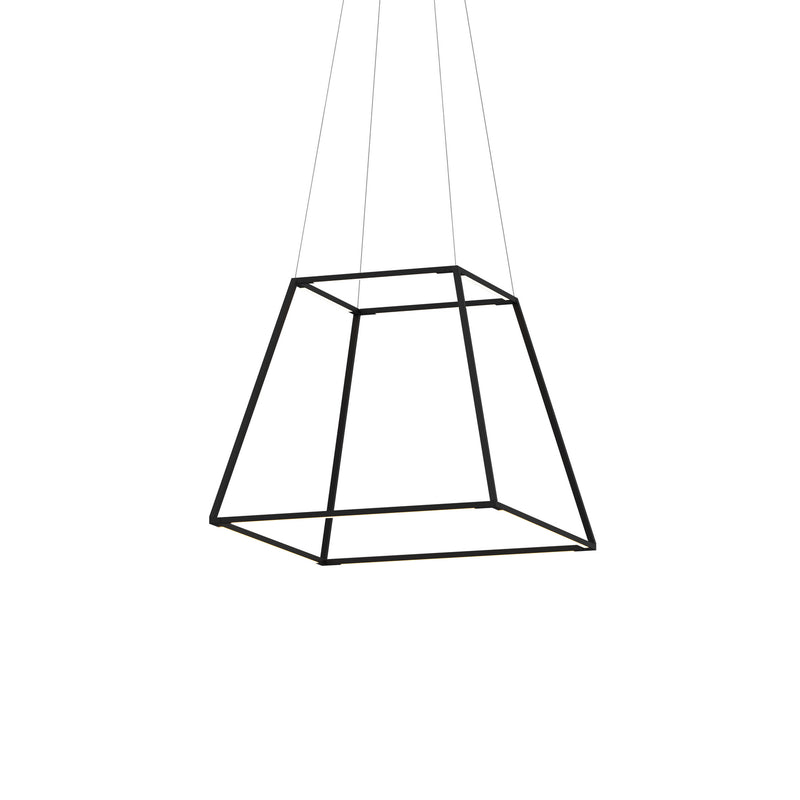 Koncept ZBP-24-RS-SW-MTB-CNP LED Pendant, Matte Black Finish - LightingWellCo