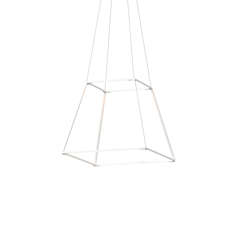 Koncept ZBP-24-RS-SW-MWT-CNP LED Pendant, Matte White Finish - LightingWellCo