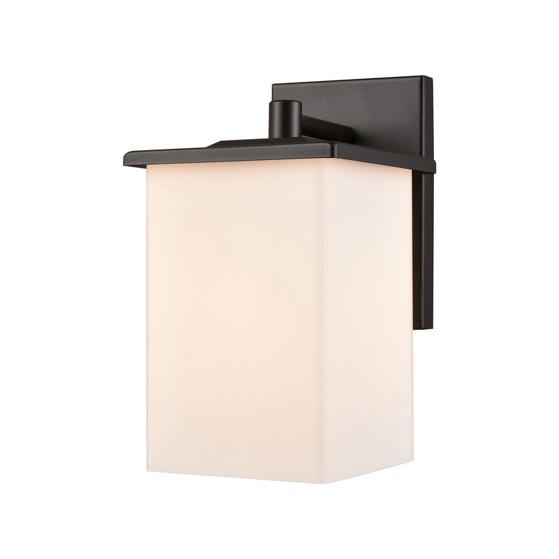 ELK Home EN111126 One Light Wall Sconce, Textured Black Finish - At LightingWellCo