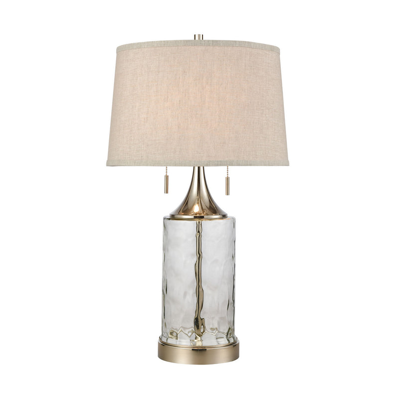 ELK Home 77119 Two Light Table Lamp, Clear Finish-LightingWellCo