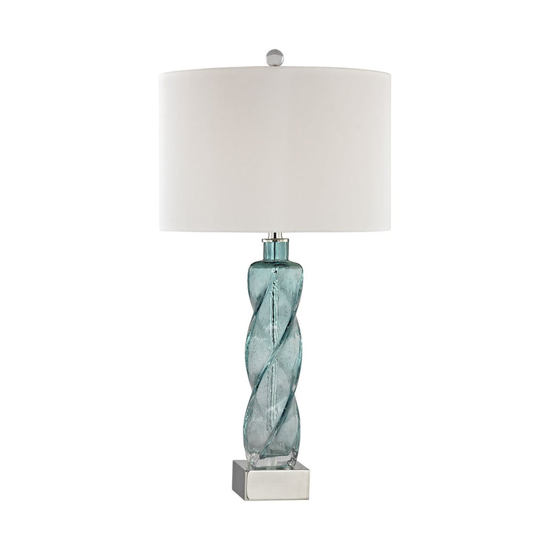 ELK Home D3047 One Light Table Lamp, Polished Nickel Finish - At LightingWellCo