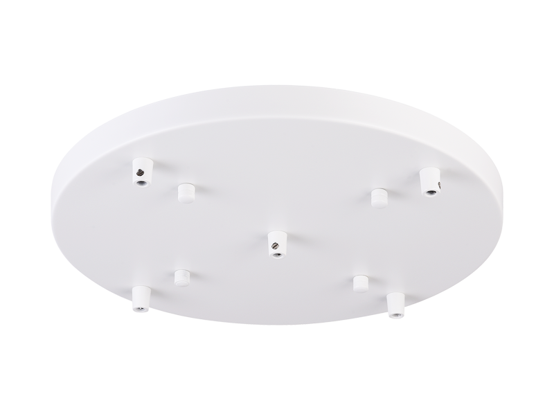 Matteo Lighting CP0105WH Ceiling Canopy Light, White Finish - LightingWellCo