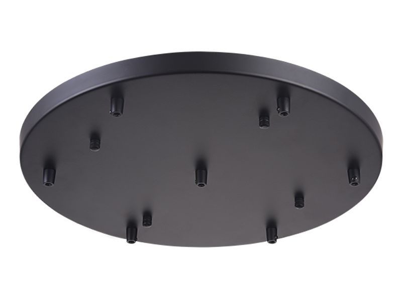 Matteo Lighting CP0107BK Ceiling Canopy Light, Black Finish - LightingWellCo