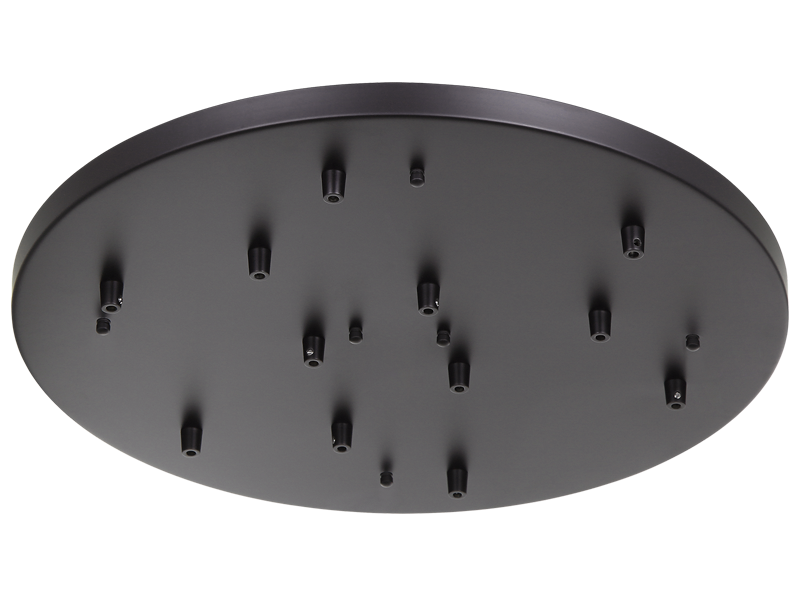 Matteo Lighting CP0112BK Ceiling Canopy Light, Black Finish - LightingWellCo