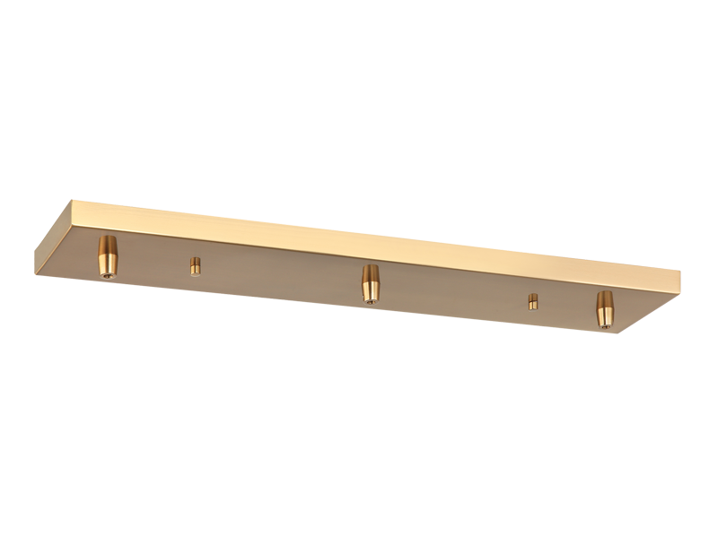 Matteo Lighting CP0203AG Multi Ceiling Canopy Light, Aged Gold Brass Finish - LightingWellCo