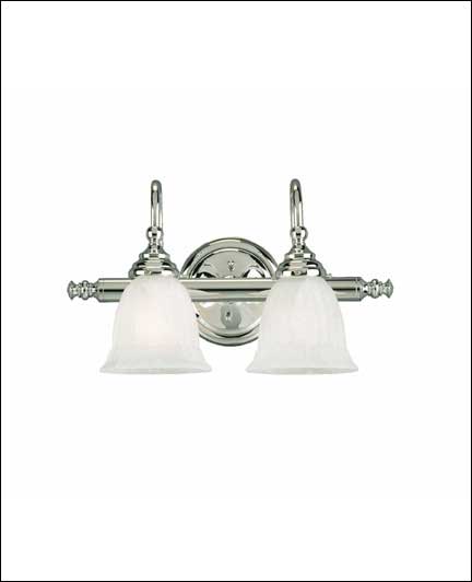 Savoy House Brunswick Bath 8-1062-2-CH Two Light Bath Bar, Chrome Finish - LightingWellCo