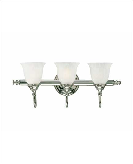 Savoy House Brunswick Bath 8-1062-3-CH Three Light Bath Bar, Chrome Finish - LightingWellCo