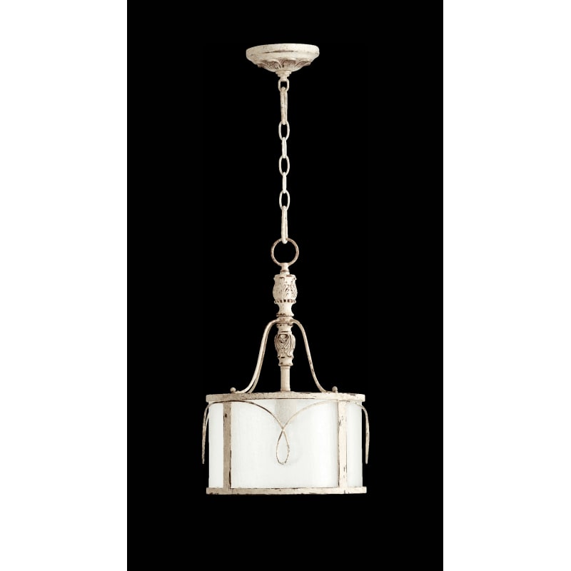 Quorum 3506-70 One Light Pendant, Persian White Finish - LightingWellCo